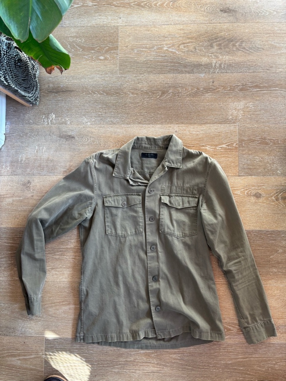 AllSaints Olive Utility Field Jacket